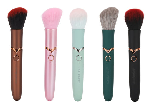 Discreet Mini Beauty Tool – Elegant Portable Makeup Brush for Women | Travel-Friendly & Rechargeable